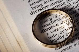 Word "Divorce" in a Dictionary