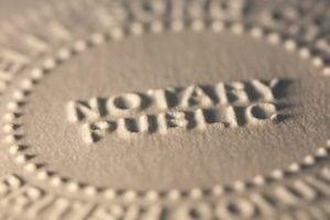 Notary Public Seal